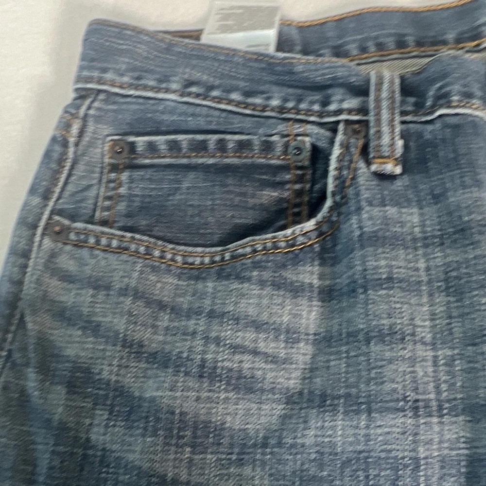 Levi's 559 Men's 34x34 Blue Straight Leg Jeans Dark Wash Vintage Look Excellent - Picture 2 of 13